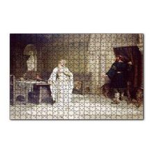 Cakapuzzle Beyaz Kıyafetli Lady Godiva 120 Parça Ahşap Puzzle