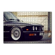 Cakapuzzle BMW E 28 Siyah Sağ Ön Detay 120 Parça Ahşap Puzzle