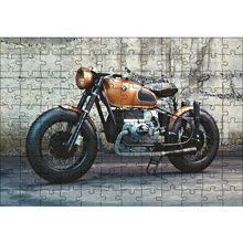 Cakapuzzle BMW Retro Motorsiklet 120 Parça Ahşap Puzzle