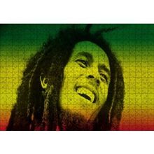 Cakapuzzle Bob Marley Gülüşü 120 Parça Ahşap Puzzle