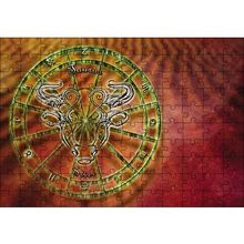 Cakapuzzle Boğa Burç Astroloji Sembol 120 Parça Ahşap Puzzle