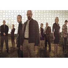 Cakapuzzle Breaking Bad Oyuncuları Bir Arada 120 Parça Ahşap Puzzle
