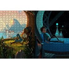 Cakapuzzle Broken Age Kız ve Oğlan 120 Parça Ahşap Puzzle