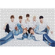 Cakapuzzle BTS Kore Pop Kot Şıklığı 120 Parça Ahşap Puzzle
