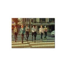Cakapuzzle Bts Kore Pop Yaya Geçidinde Mdf 1000 Parça Puzzle