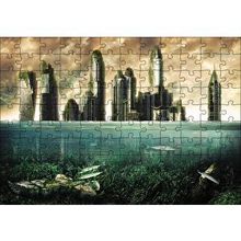 Cakapuzzle Buzulların Erimesi 120 Parça Ahşap Puzzle