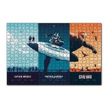 Cakapuzzle Captain America Üçlemesi 120 Parça Ahşap Puzzle