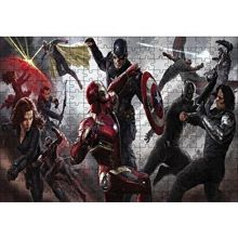 Cakapuzzle Civil War Konsept Savaş 120 Parça Ahşap Puzzle