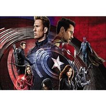 Cakapuzzle Civil War Tüm Kahramanlar 120 Parça Ahşap Puzzle