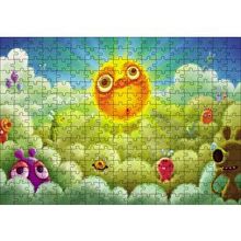 Cakapuzzle Çizgi Film Sahnesi 120 Parça Ahşap Puzzle