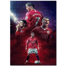 Cakapuzzle Cristiano Ronaldo 7 Kompozisyon Mdf 1000 Parça Puzzle
