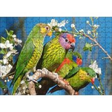 Cakapuzzle Dalın Üzerindeki Sevda Kuşları 120 Parça Ahşap Puzzle