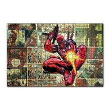 Cakapuzzle Deadpool Çizgi Roman Görseli 120 Parça Ahşap Puzzle