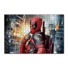 Cakapuzzle Deadpool Hayret Süper Kahraman Çizgi Roman Görseli 120 Parça Ahşap Puzzle