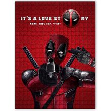 Cakapuzzle Deadpool Its A Love Story 500 Parça Puzzle