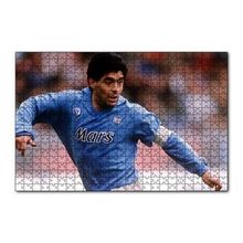 Cakapuzzle Diego Maradona Napoli 1984 120 Parça Ahşap Puzzle