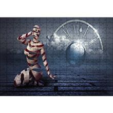 Cakapuzzle Dilimli Kadın Figüri Zaman 120 Parça Ahşap Puzzle