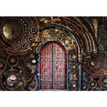 Cakapuzzle Dişliler Piriç Kapı Zaman 120 Parça Ahşap Puzzle