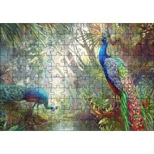 Cakapuzzle Doğada Tavus Kuşu Görseli 120 Parça Ahşap Puzzle