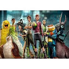 Cakapuzzle Doğal Kahramanlar 120 Parça Ahşap Puzzle