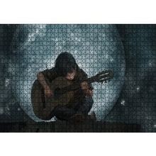 Cakapuzzle Dolunay Çocuk Klasik Gitar 120 Parça Ahşap Puzzle