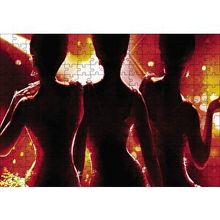 Cakapuzzle Dreamgirls Silhouettes 120 Parça Ahşap Puzzle