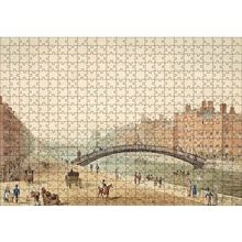 Cakapuzzle Dublin Hapeni Köprüsü 120 Parça Ahşap Puzzle