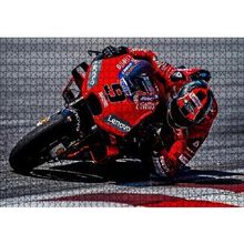 Cakapuzzle Ducati Corse Moto GP Danilo Petrucci 120 Parça Ahşap Puzzle