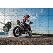 Cakapuzzle Ducati Hyper 850 Motorsiklet 120 Parça Ahşap Puzzle