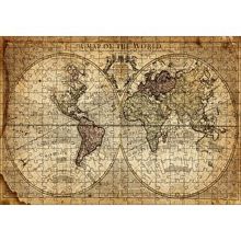 Cakapuzzle Dünya Haritası 1725 Yılı 120 Parça Ahşap Puzzle