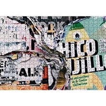 Cakapuzzle Duvar Eski Yırtık Afişler 120 Parça Ahşap Puzzle