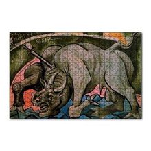 Cakapuzzle Dying Bull 1934 by Pablo Picasso 120 Parça Ahşap Puzzle