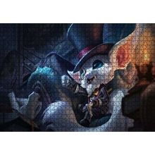Cakapuzzle Efsaneler Ligi Gnar Beyefendi Görseli 120 Parça Ahşap Puzzle