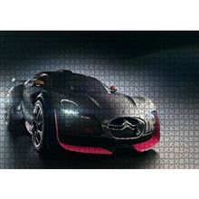 Cakapuzzle Elektrikli Citroen Survolt Önden Görünüş 120 Parça Ahşap Puzzle