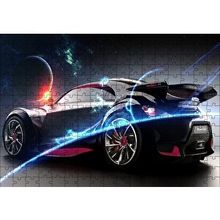 Cakapuzzle Elektrikli Citroen Survolt ve Gezegenler 120 Parça Ahşap Puzzle
