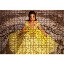 Cakapuzzle Emma Watson Sarı Elbiseli 120 Parça Ahşap Puzzle