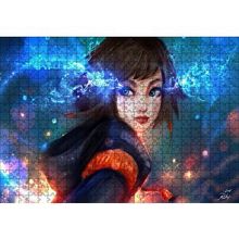 Cakapuzzle Fantastik Anime Kız 120 Parça Ahşap Puzzle