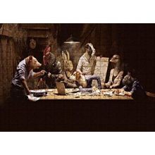 Cakapuzzle Fantastik Çiftlik Hayvan Toplantısı Görseli 120 Parça Ahşap Puzzle