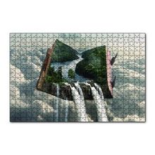 Cakapuzzle Fantastik Kitap İçinde Doğa 120 Parça Ahşap Puzzle