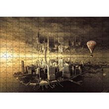 Cakapuzzle Fantaztik Şehir 120 Parça Ahşap Puzzle