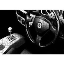 Cakapuzzle Ferrari Direksiyon 120 Parça Ahşap Puzzle