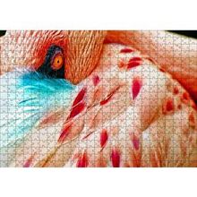 Cakapuzzle Flamingo Yakın Çekim 120 Parça Ahşap Puzzle