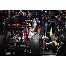 Cakapuzzle Formula 1 Pit Stop Görseli 120 Parça Ahşap Puzzle