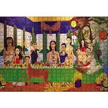 Cakapuzzle Frida Kahlo Son Akşam Yemeği 120 Parça Ahşap Puzzle