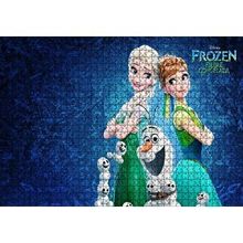 Cakapuzzle Frozen Fever Filmi Afiş Görseli 120 Parça Ahşap Puzzle