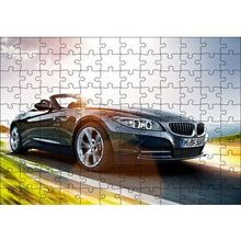 Cakapuzzle Füme BMW Z4 ve Deniz 120 Parça Ahşap Puzzle