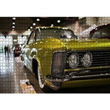 Cakapuzzle Galeride Altın Rengi Buick 120 Parça Ahşap Puzzle
