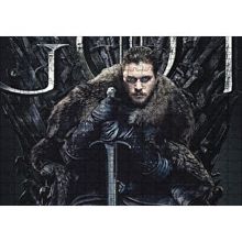 Cakapuzzle Game of Thrones Jon Snow Tahtta 120 Parça Ahşap Puzzle