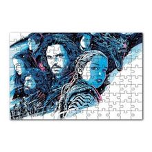 Cakapuzzle Game of Thrones Karakterleri Karikatürize 120 Parça Ahşap Puzzle