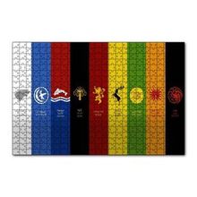 Cakapuzzle Game of Thrones Milletler Kompozisyon 120 Parça Ahşap Puzzle